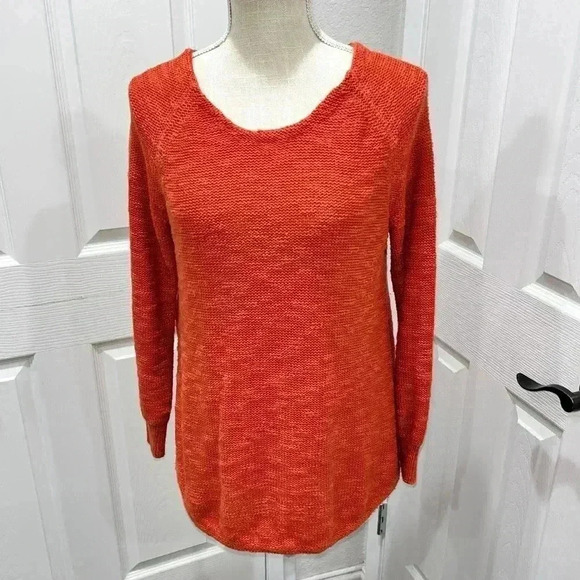 Sparrow Anthropologie back button detail scoop neck pullover sweater - Picture 1 of 10